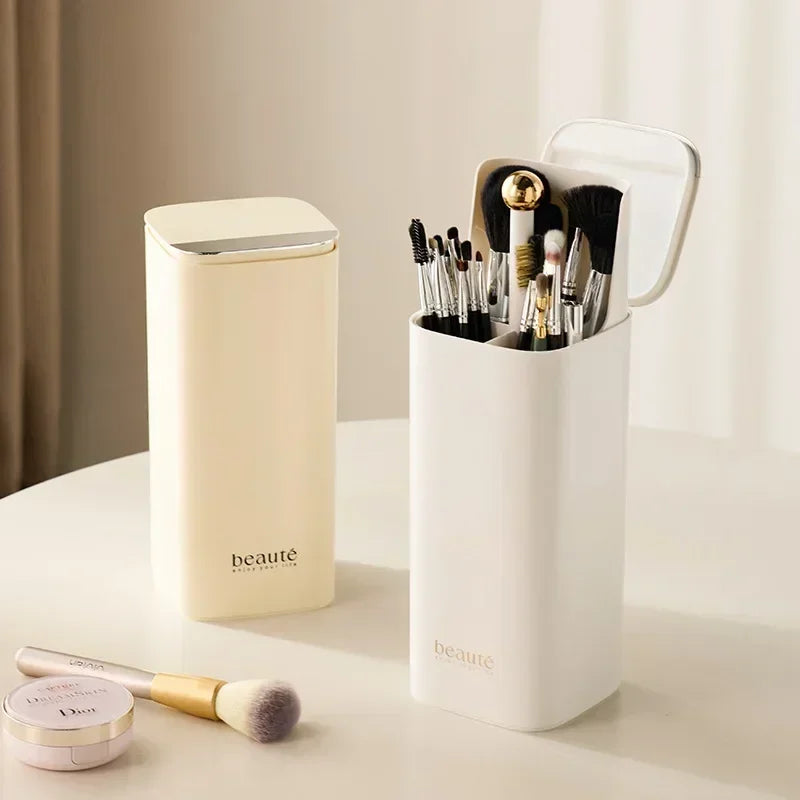 Porte-pinceaux de maquillage auto-résistants à la poussière